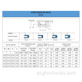 PTFE O-RINGS PARA VEDADES DE ETAFEL DE BOMBA DE HIGH